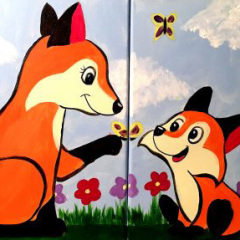 Mommy & Me Foxes