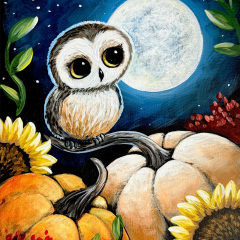 Whoo's In The Pumpkin Patch