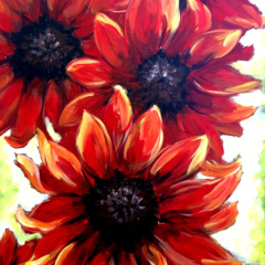Blazing-Sunflower-Single-Image