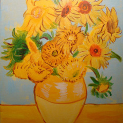 van-Gogh-Sunflowers