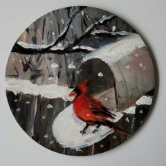 Cardinal Mailbox
