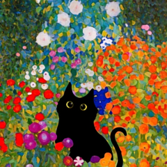 Klimt-Cat