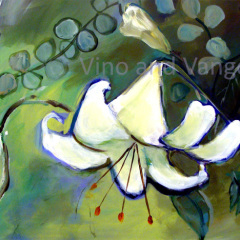 Lily and Eucalyptus