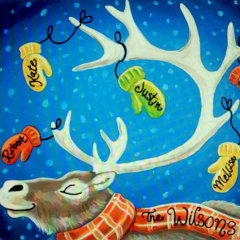 Reindeer Mittens