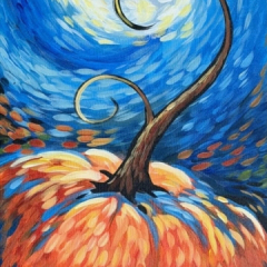 van-Gogh-Pumpkin