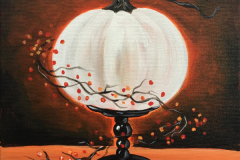 Pumpkin on a Pedistal