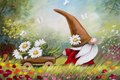 Taking Gnome The Daisies