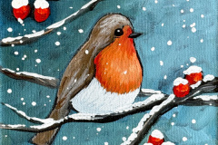 Warm Winter Robin