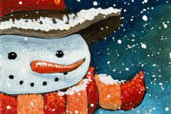 Warm Winter Snowman