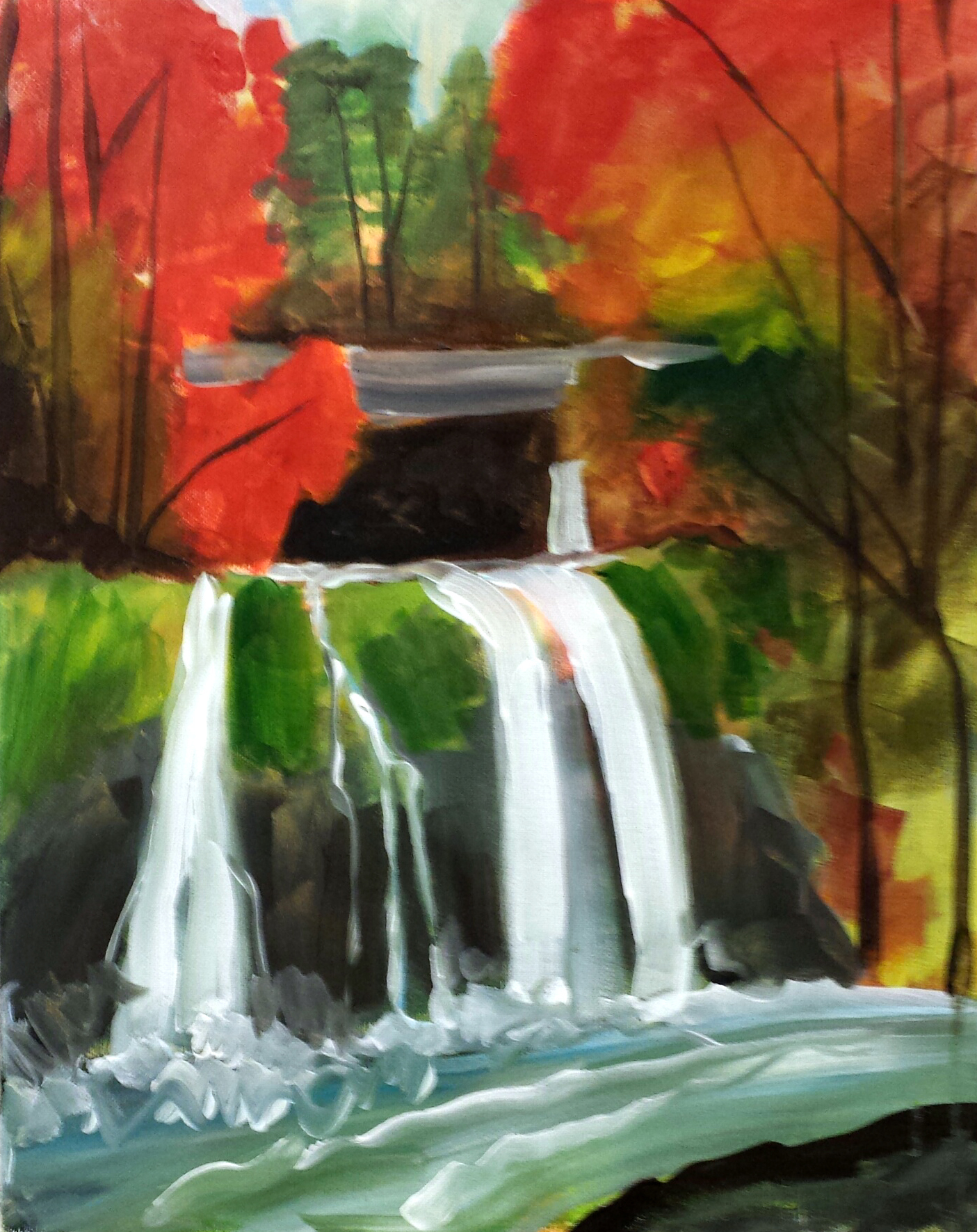 Waterfall in Fall copy