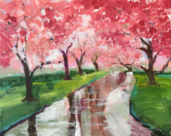 after the rain painting